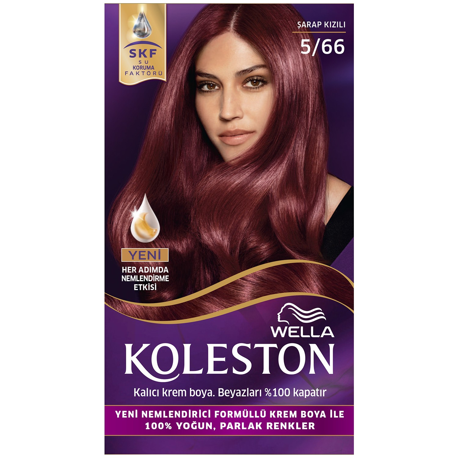 KOLESTON SET BOYA 5/66 ŞARAP KIZILI