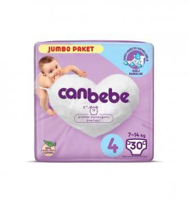 CANBEBE JUMBO PAKET BEBEK BEZİ NO:4 MAXI 7-14 KG 27’Lİ