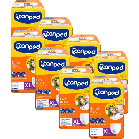 CANPED EMİCİ KÜLOT EXTRA BÜYÜK 7*7 = 49 ADET