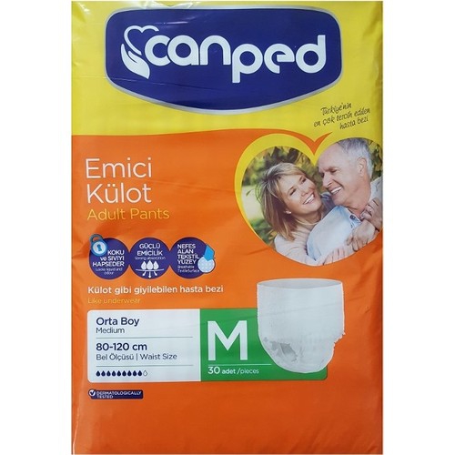 CANPED EMİCİ KÜLOT ORTA 30’LU