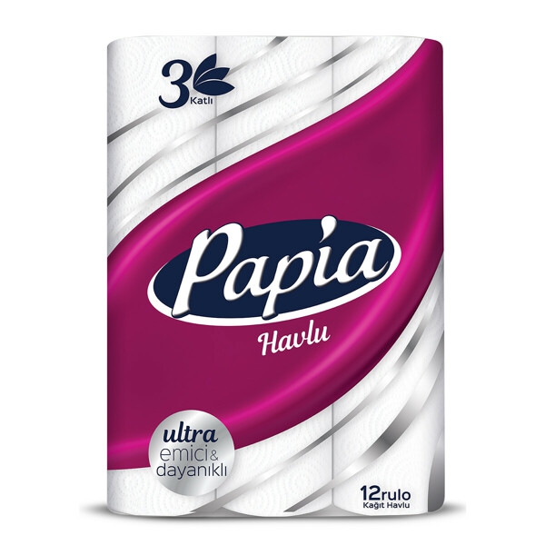 PAPİA KAĞIT HAVLU 12’’Lİ