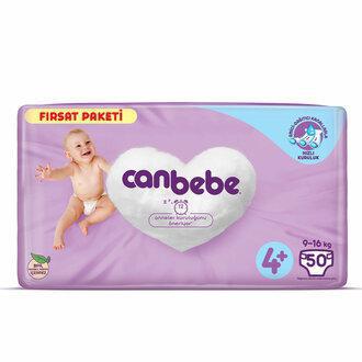 CANBEBE FIRSAT PAKET BEBEK BEZİ NO:4+ MAXİ PLUS 9-16 KG 50’’Lİ