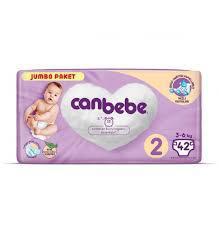 CANBEBE JUMBO PAKET BEBEK BEZİ NO:2 MINI 3-6 KG 42’’Lİ