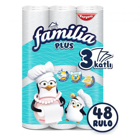 FAMİLİA PLUS KAĞIT HAVLU 48’Lİ