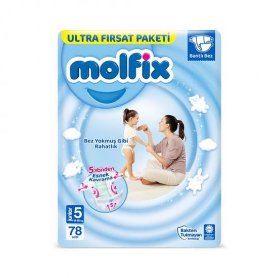 MOLFİX ULTRA FIRSAT PAK. NO:5 JUNİOR 11-18 KG 78’Lİ