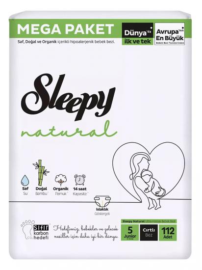 SLEEPY NATURAL MEGA PAK. NO:5 JUNIOR 11-18 KG 112’Lİ